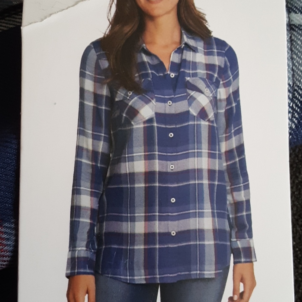 Brand New Jessica Simpson Women's Petunia Shirt - Picture 2 of 4